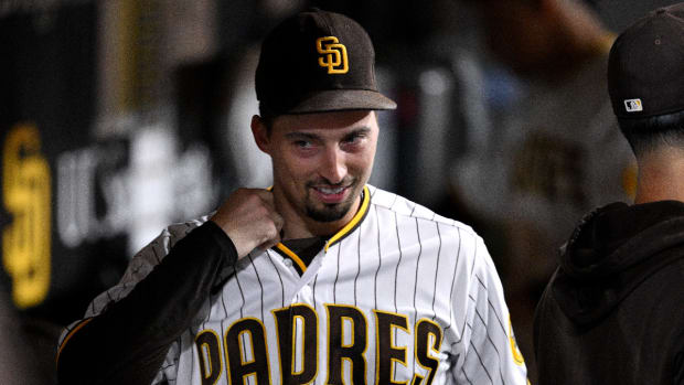 San Diego Padres pitcher Blake Snell